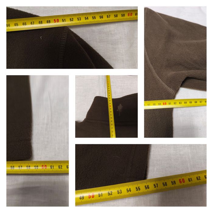 Polar Pinewood Tiveden bluza mărime XXL Pulover Fleece culoarea Kaki