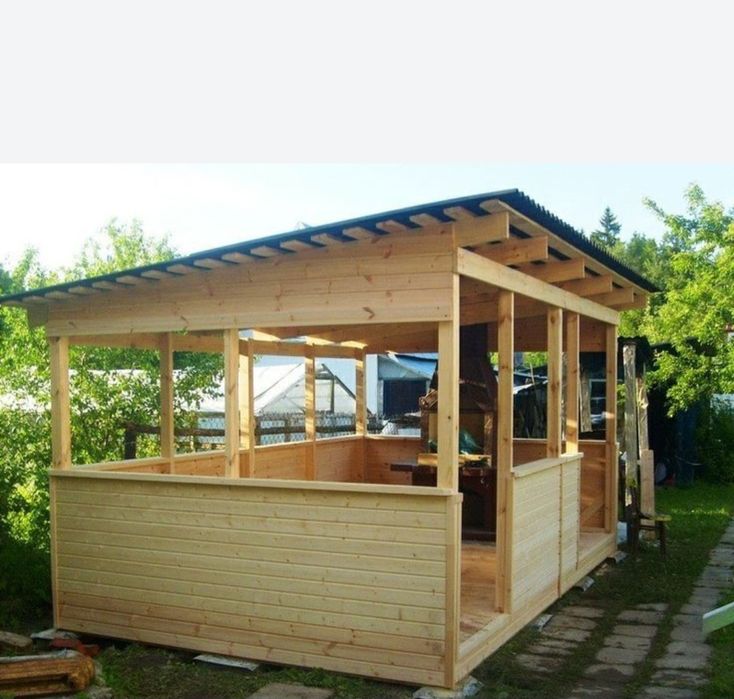 Foișoare și terase realizate pe structură de lemn, pe comandă, pe mode