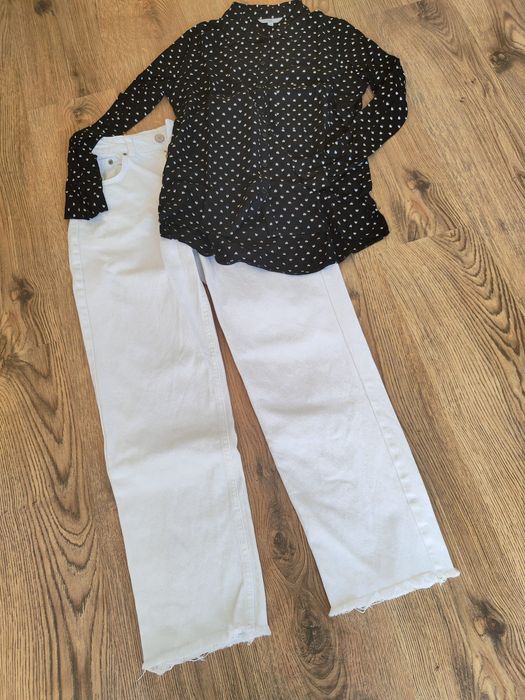 Сет размер 38/М. Цена 30 лв.  
1. Стилни  дънки Pull &