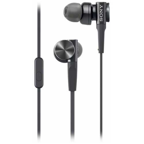 Наушники Вставные с Микрофоном Sony MDR-XB55AP, Black