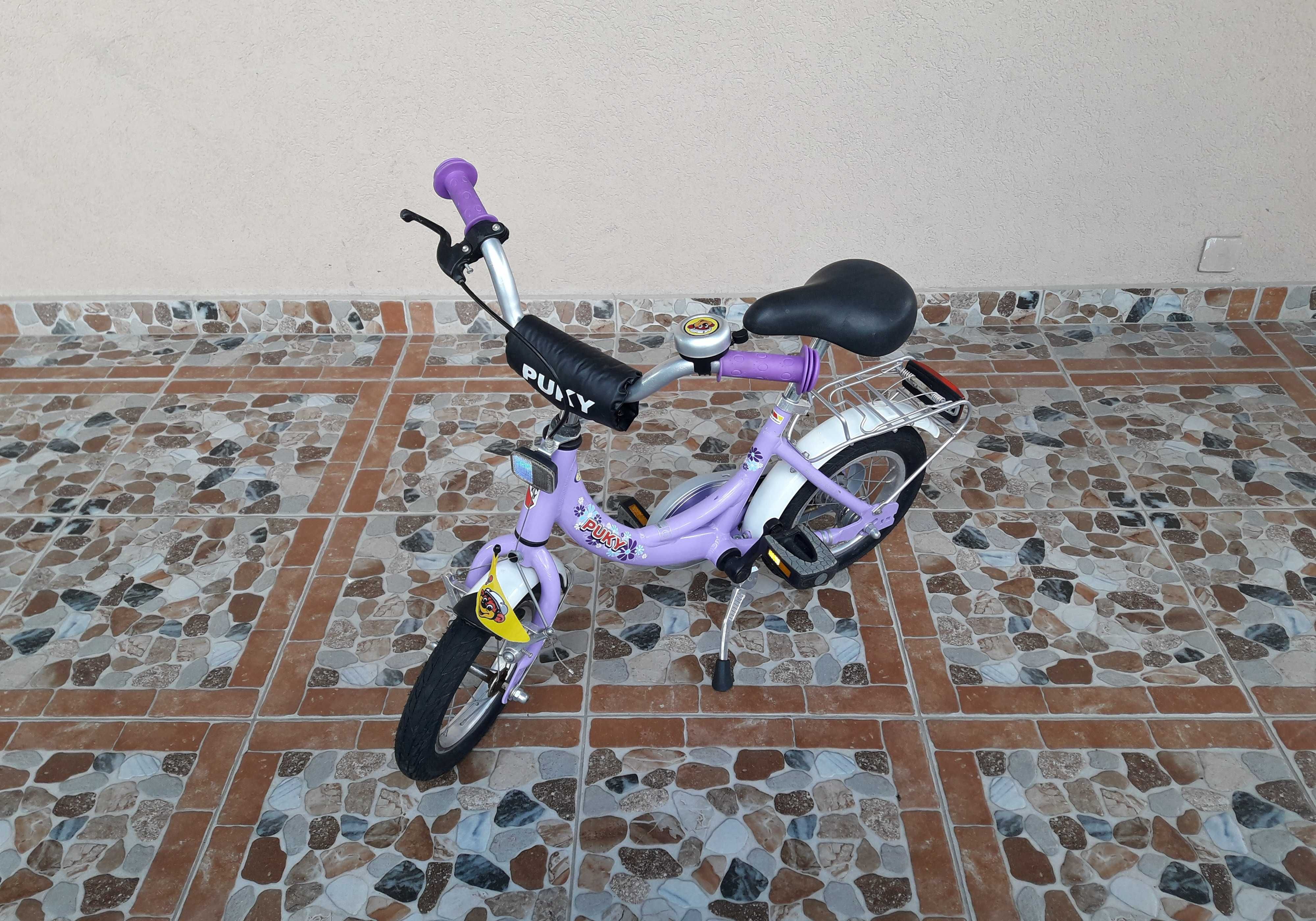 Bicicletă pentru copii 12’ PUKY ZL 12-1, ALUMINIU - mov