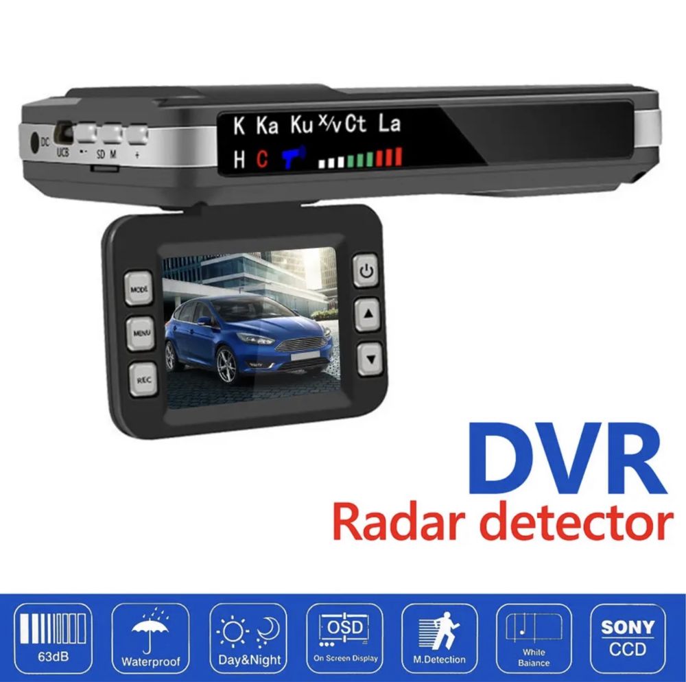 Detector Radar cu camera DVR ( 2 in 1 )