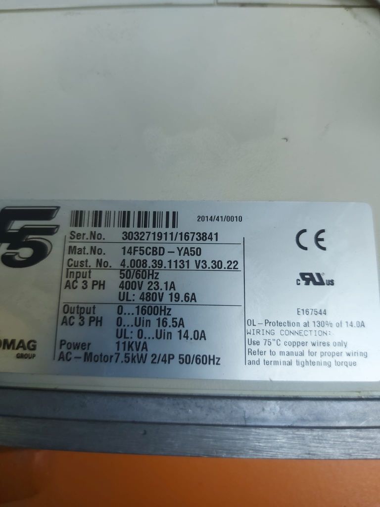 Convertor frecventa ,regulator turatie