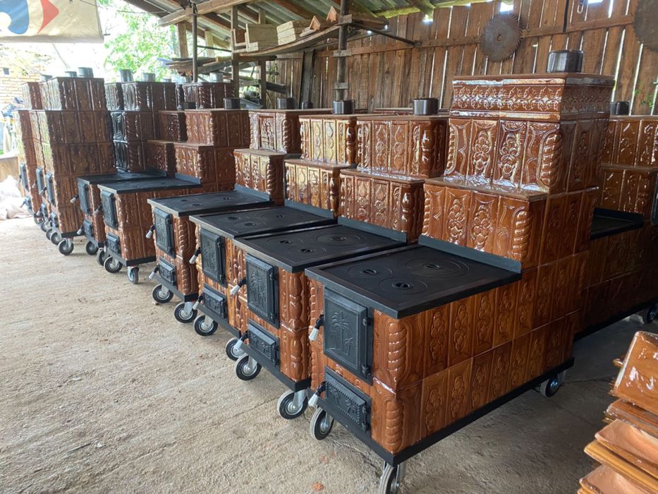 Sobe de teracotă pe cadru sau vrac