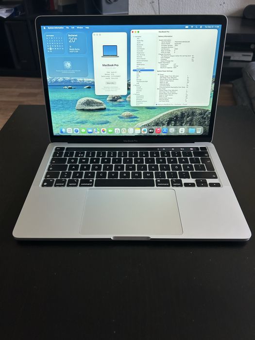 Macbook Pro 13" 19.04.2021 A2338 M1 512 GB SSD