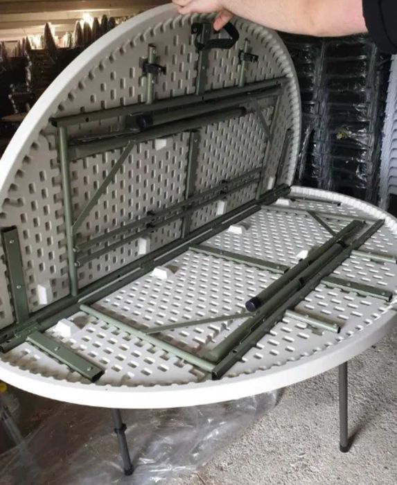 Masa rotunda pliabila pt restaurant - 4 buc, stare perfecta