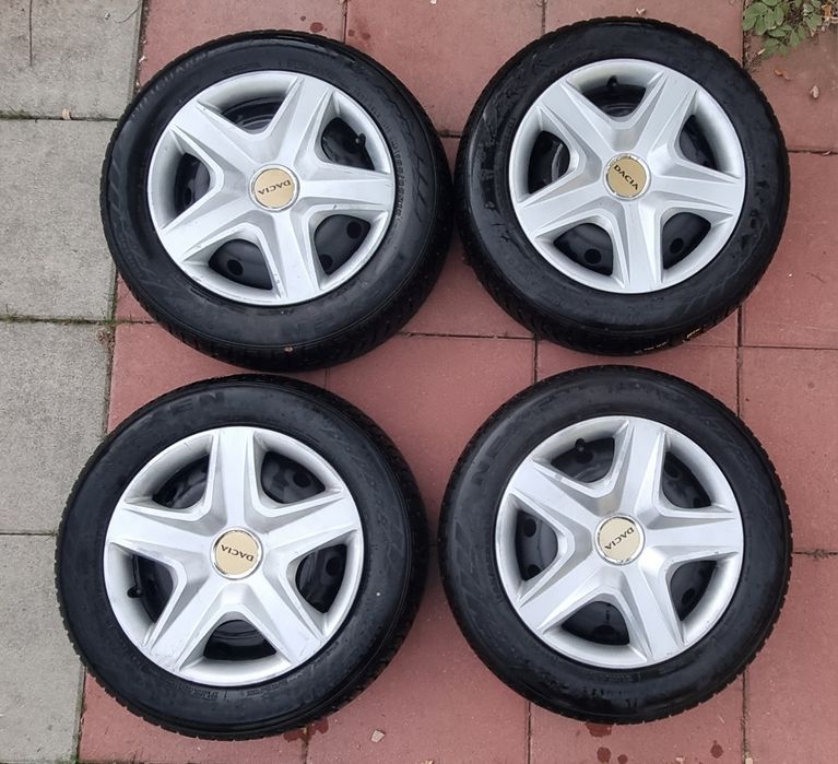 Roti complete de iarna jante tabla Dacia Logan Sandero