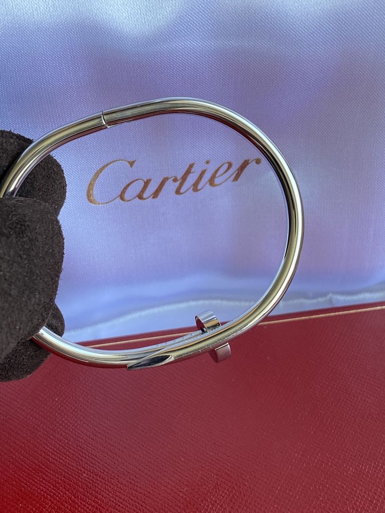 Cartier Juste un Clou 16 White Gold 750