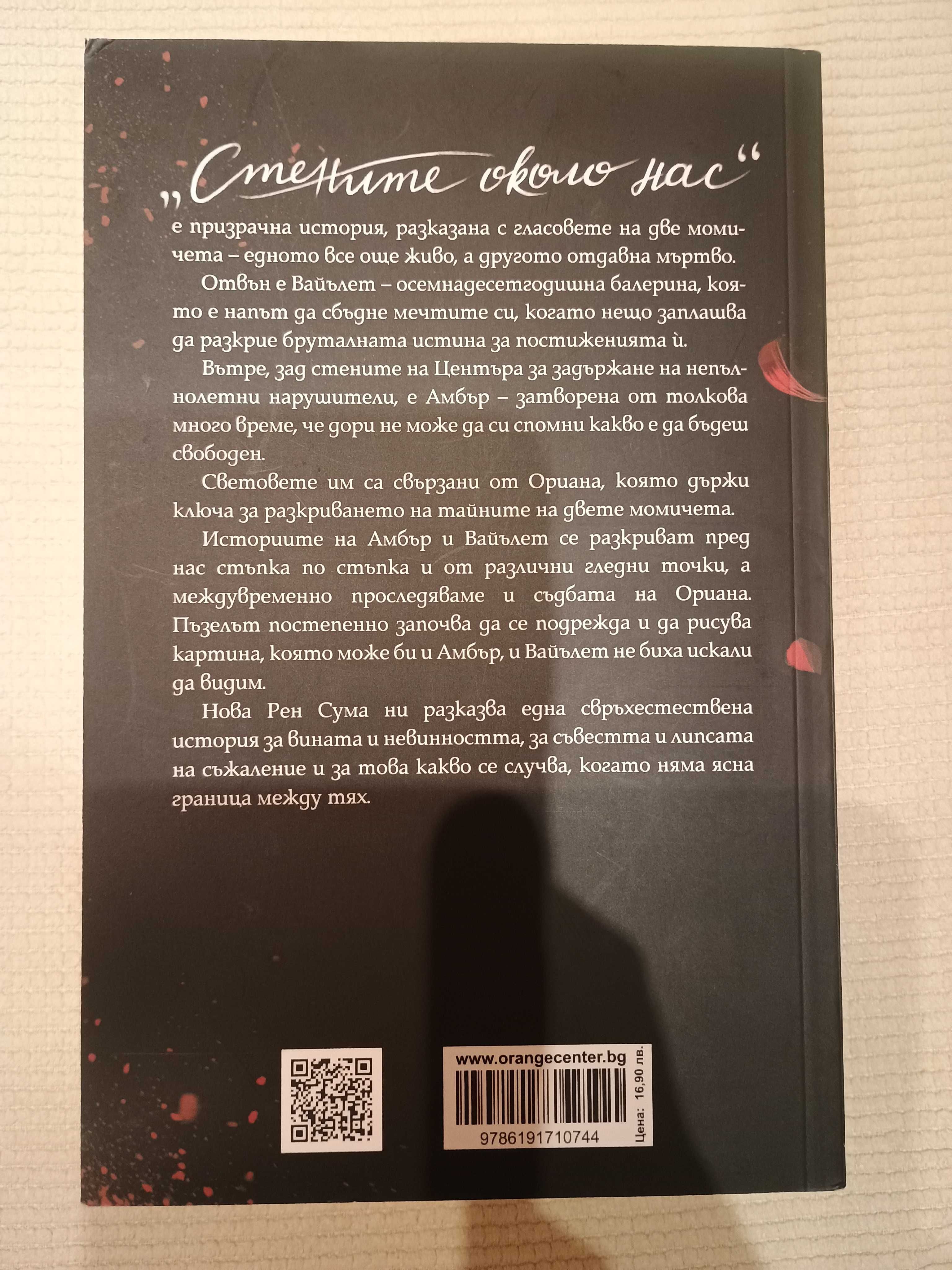 Книга: Стените около нас. Автор: Нова Рен Сума