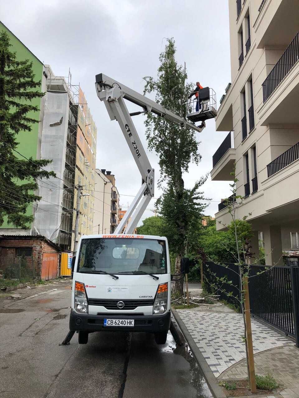 Вишки автовишки под наем до 27м.