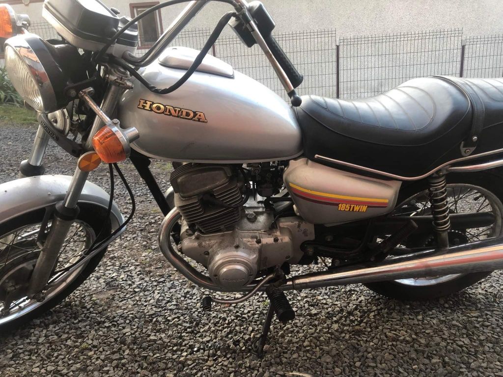 Honda 185Twin  fabricație 1978 cu  acte