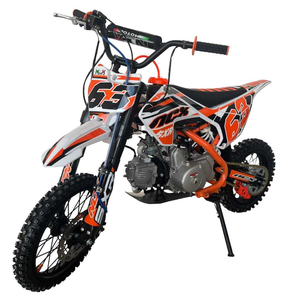 Motocicleta cross 125cc NCX CRX 4T benzina 14/12" portocaliu