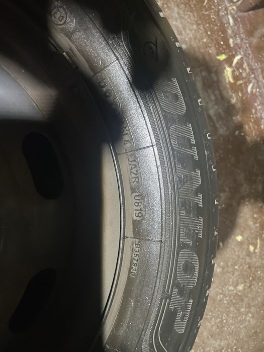 Jante + anvelope Dunlop vara 196 65 15