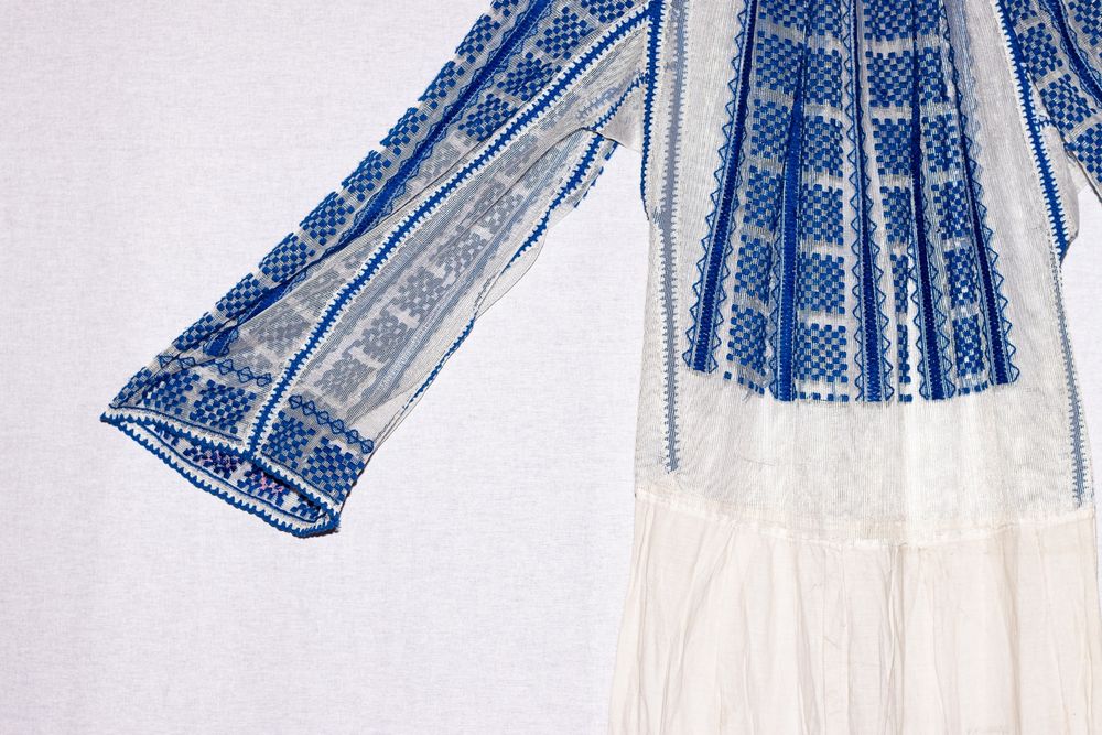 Cămașă rochie românească traditionala