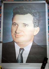 De vanzare tabloul oficial Nicolae Ceausescu