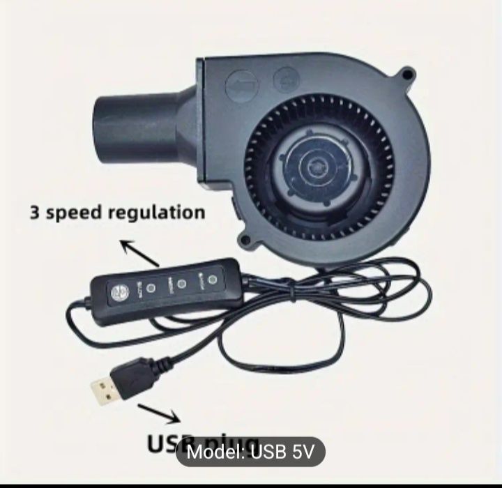 Suflanta cu turbina pentru soba ulei
Ventilator cu re