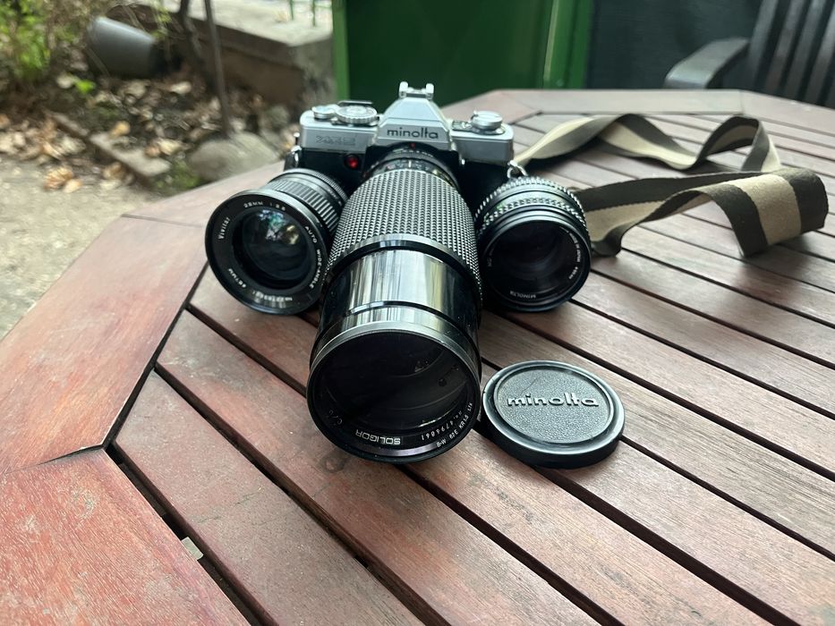 Minolta XG2 ретро фотоапарат