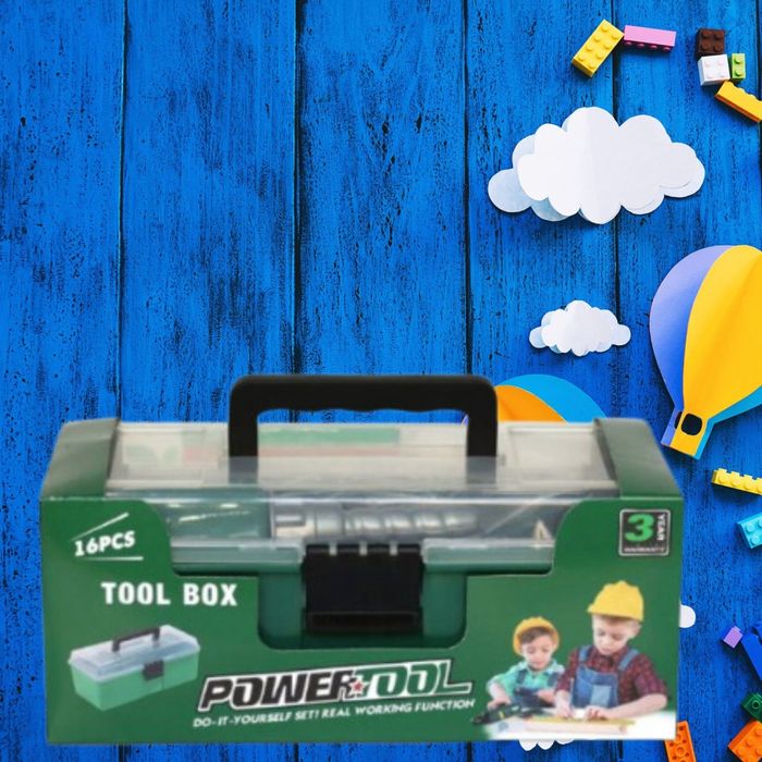 Детски куфар с инструменти, 16 или 25 части