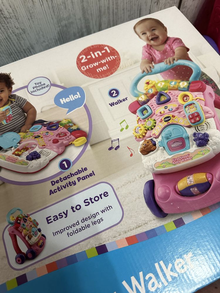 Проходилка 2в 1 vtech локър