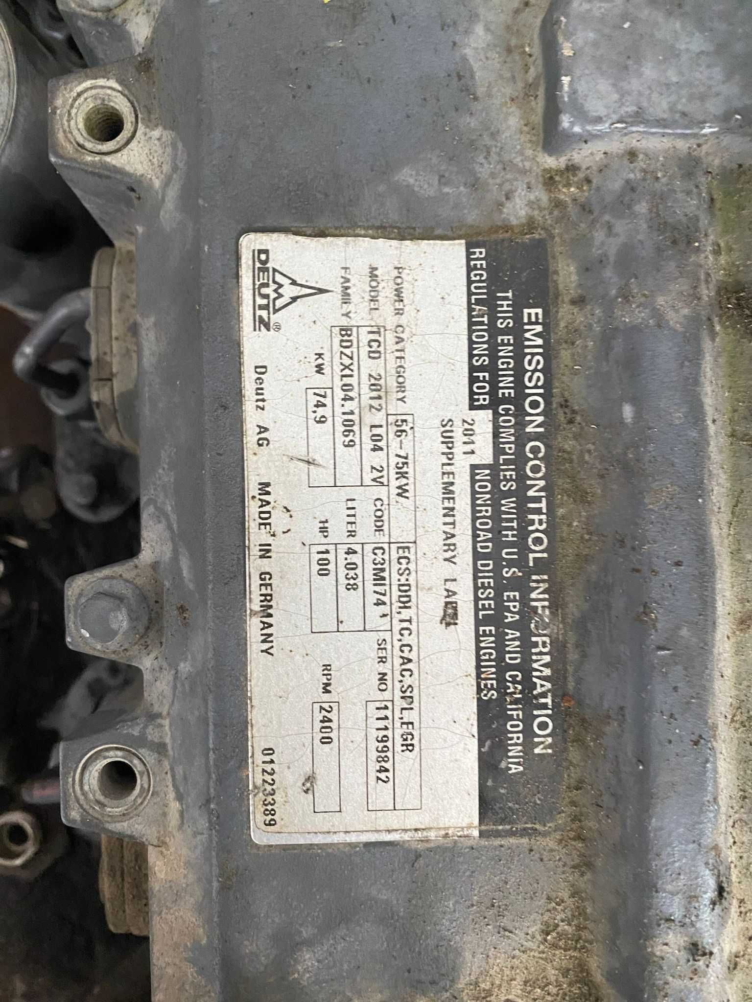 Motor Deutz TCD 2012 L04 2V
