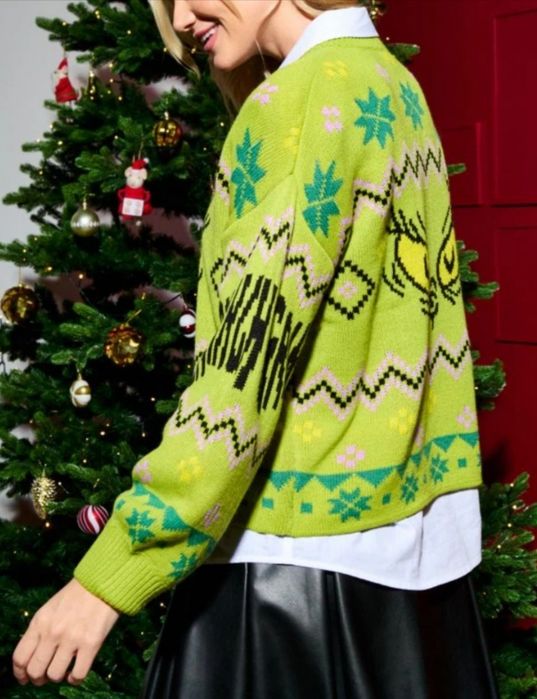 Pulover Grinch Sinsay Marime L