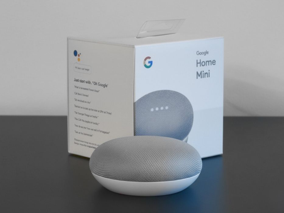 Google Home Mini — Умная колонка с Google

Ассистентом, Новая
