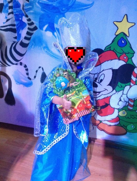 Продам платье снежной королевы