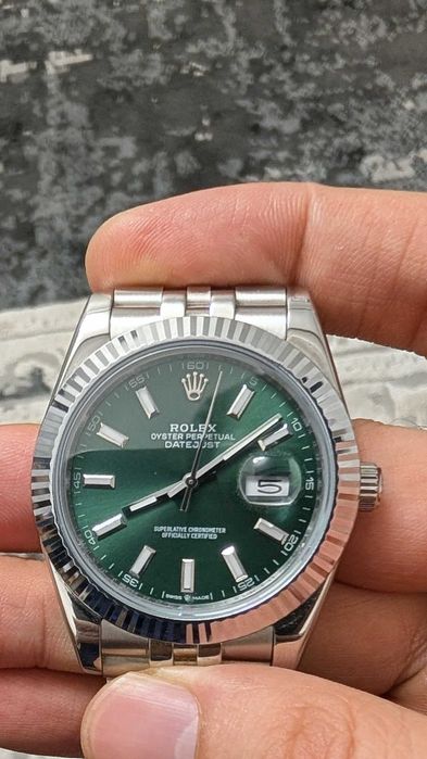 Rolex Datejust Green