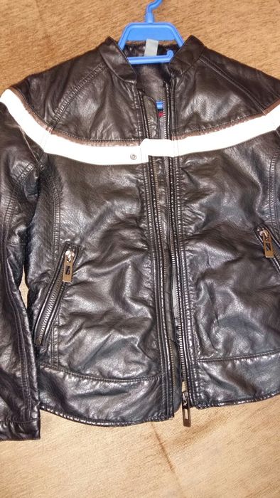 Кожено яке ръст 140см