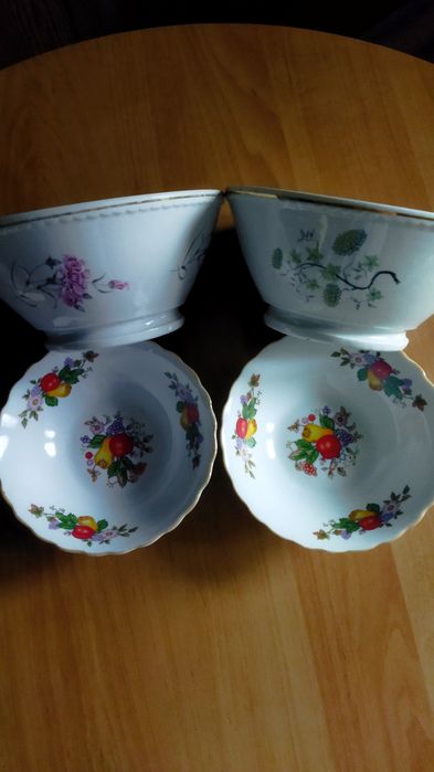 Тарелки глубокие Чехословакия и салатники