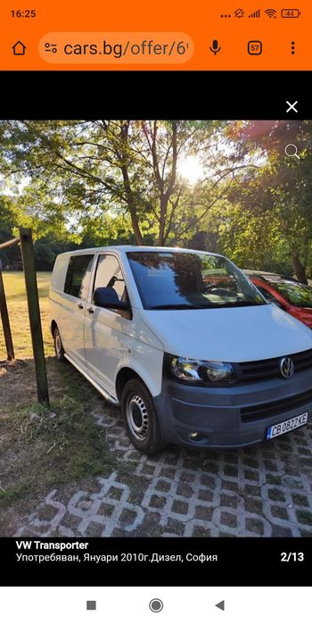 Бус VW Transporter 2010 DISEL