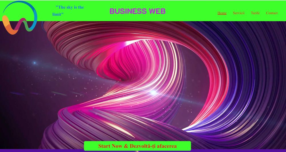 Web Design / Creare Website de prezentare / businessweb.pro