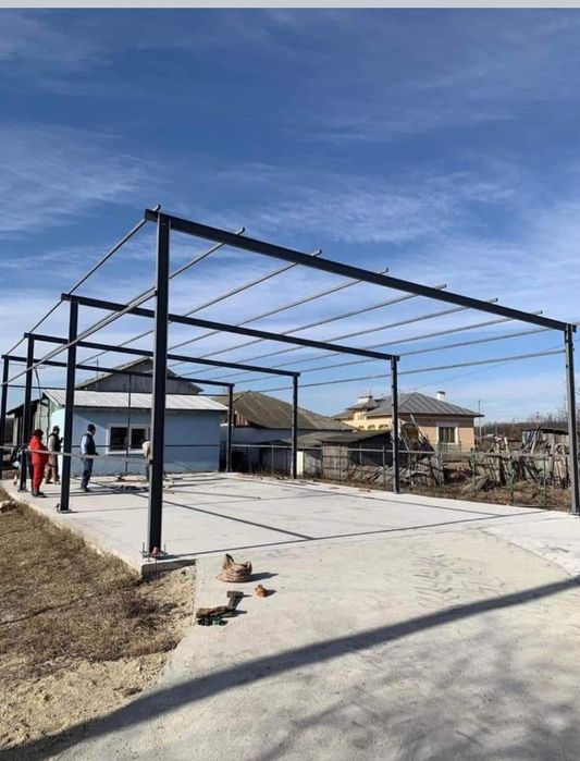 Vând hala metalica confecționată din profil 12X25x4