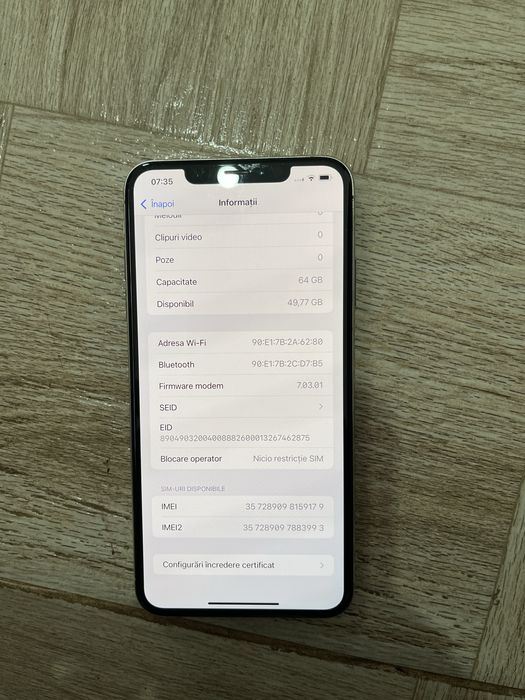 Iphone XS Max ! Fara defecte