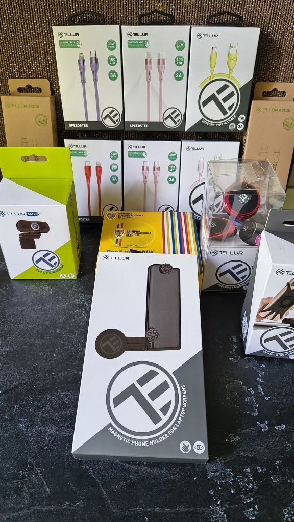 Suport bicicleta telefon detașabil Tellur, 4" 6.5" + produs GRATUIT