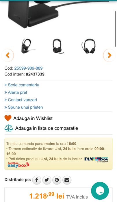 Jabra Headphones Evolve2 55 Link380a MS Stereo Stand, SIGILATE