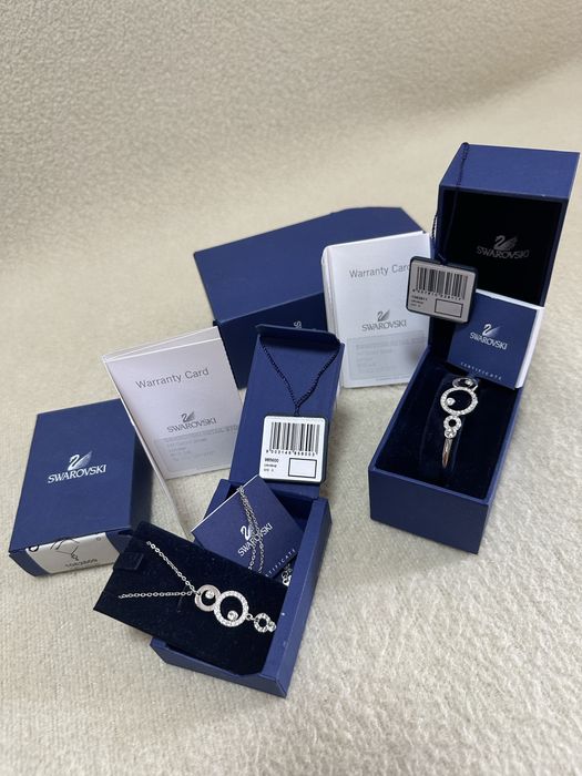 Set colier + bratara Swarovski - cadou ideal