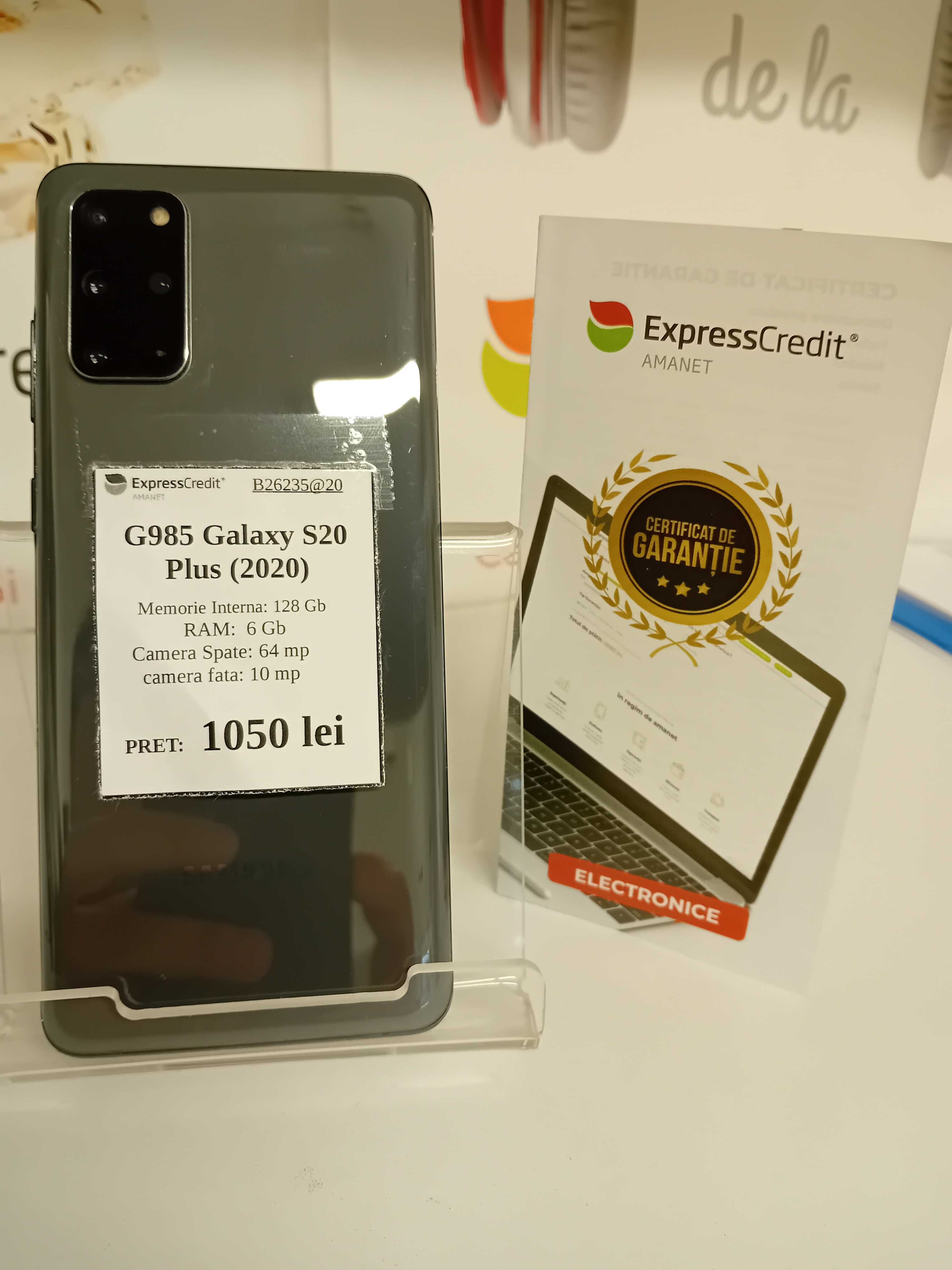 Telefon Samsung G985 Galaxy S20 Plus (2020) [AG20 Dancu b26235*20]