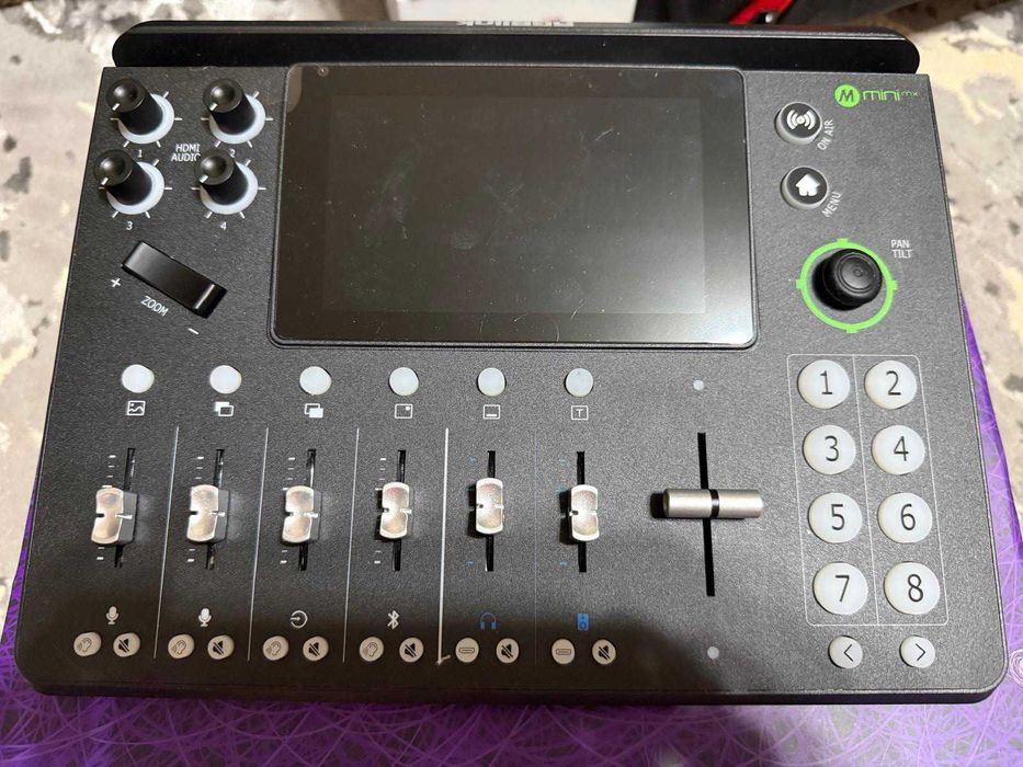 MIXER VIDEO RGBlink Mini-MX Live Streaming Video Audio Mixer