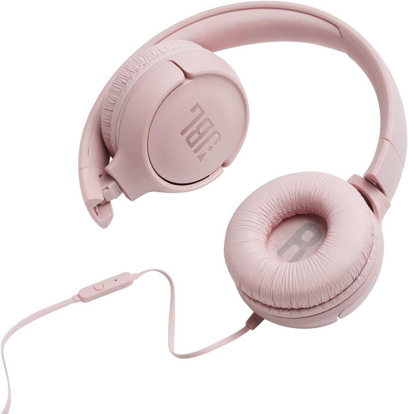 JBL Tune 500 СЛУШАЛКИ - розово, черно, бяло, тъмно синьо