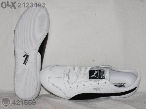 Puma Ring White-black размер 38 1/2 дамски