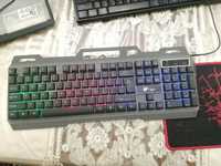 RGB проводной клавиатура