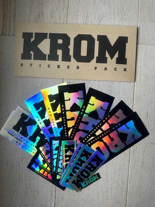 Kendama KROM Stickers Pack Plic 20 buc