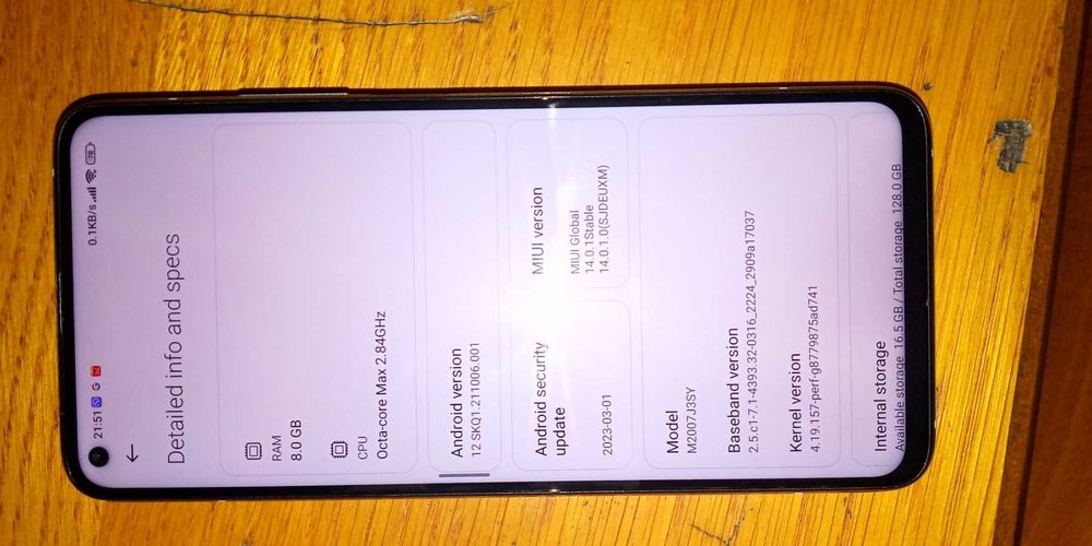 Xiaomi mi 10t - 128gb, 8gb - 144hz