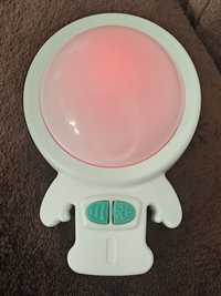 Dispozitiv pentru adormit bebelusi, Zed Rockit, cu vibratii si lumini