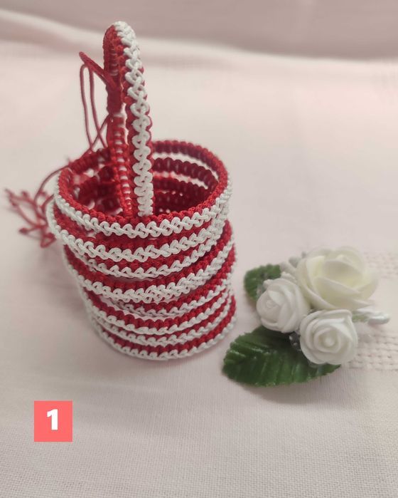 Мъжки мартеници от макраме с пристягане