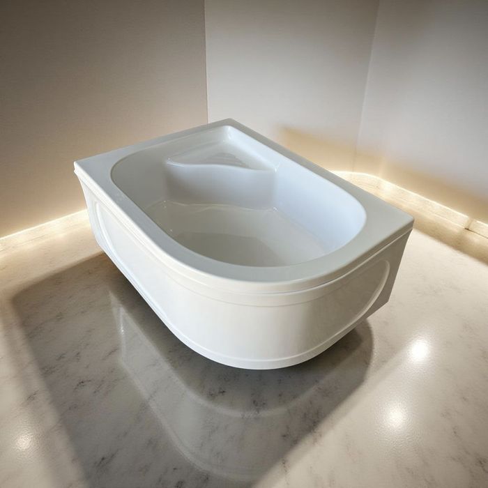 Ванна угловая  прямая 
5 года гарантии на Акриловые ванны
1 год гарант