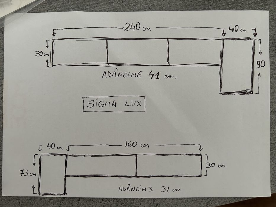 Mobila living sigma lux