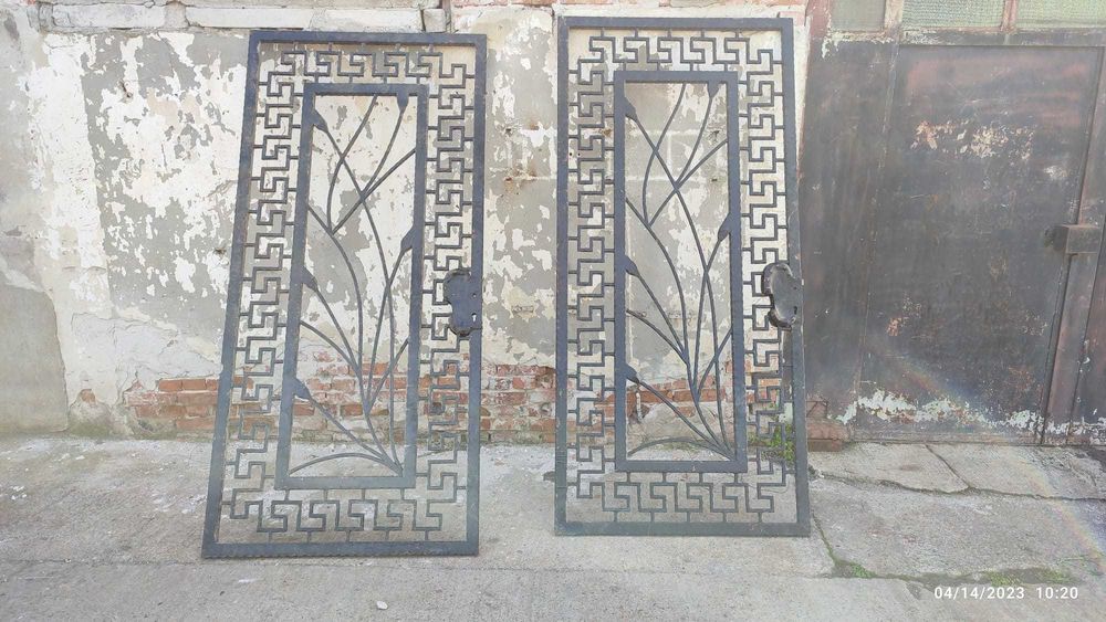 vand porti fier forjat masive