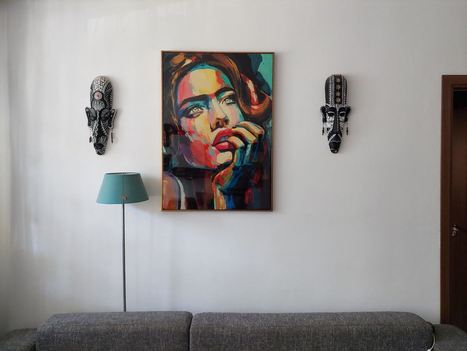 Tablou portret femeie